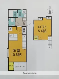 セントヒルズ横川新町【2階】の間取り