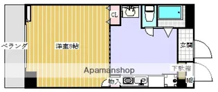 ラポール小町【4階】の間取り