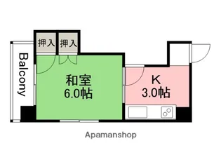 ピュアシティ【2階】の間取り