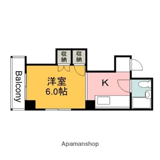 ピュアシティ【5階】の間取り