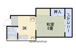 ガーデンスクエア【3階】の間取り