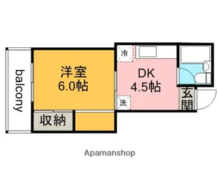 ガーデンスクエア【2階】の間取り