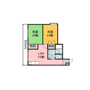 ワイズカンパニービル【3階】の間取り