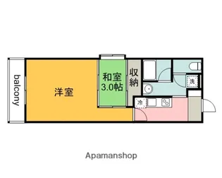 クレベール相原【103号室】の間取り
