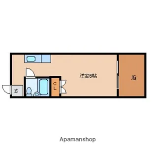 M.Kコーポ【1階】の間取り