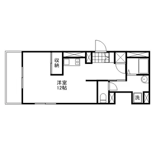 NOMAZEN BLD【604号室号室】の間取り