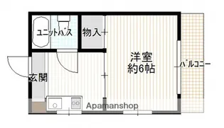 サンコーポ楠木【2階】の間取り