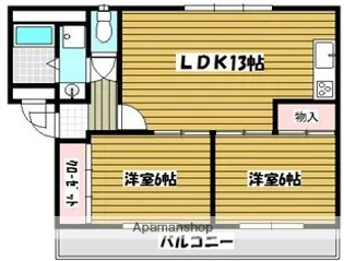 ロイヤルヨシヤマ【2階】の間取り