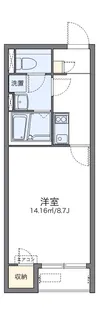 レオネクストSAZANKA【106号室】の間取り