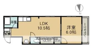 寺本ビル(己斐本町2丁目)【201号室】の間取り