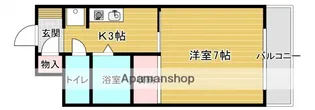 サンサンコート利保【4階】の間取り