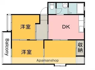 高崎ハイツ A棟【2階】の間取り