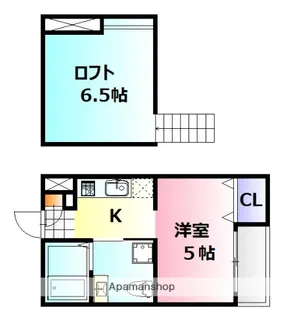 ZWEI(ツヴァイ)【1階】の間取り
