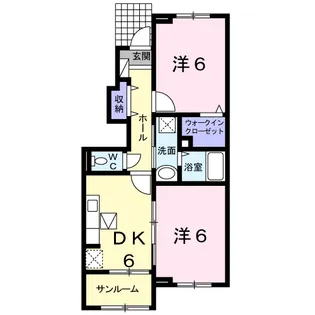 サンプラム【1階】の間取り