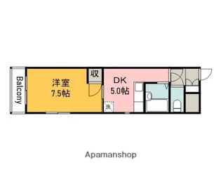 第3木本ビル【4階】の間取り