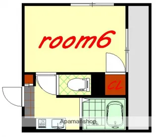 グランツ中村【3階】の間取り