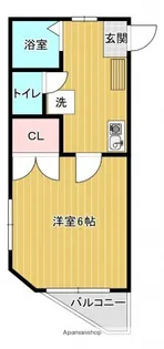 パームヒルズハラダ【4階】の間取り