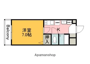 フローレンス亀田【3階】の間取り