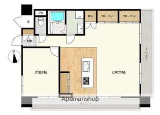 サンライズ小町【1102号室】の間取り