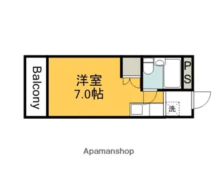クレシア吉見園【209号室】の間取り