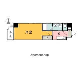 GRACETOKAICHICITY【6階】の間取り