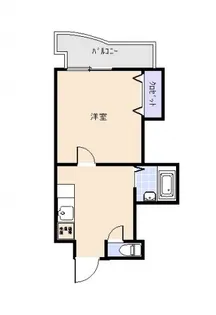 広島畳材6ビル【702号室号室】の間取り