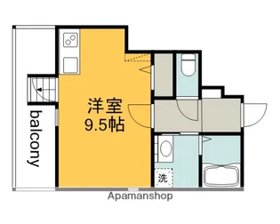 SWEDISH HOLM【1階】の間取り