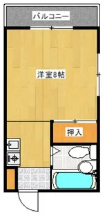 サンピア三滝【204号室号室】の間取り