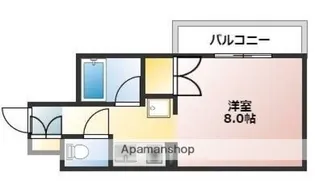 SNOW HOUSE Ⅱ(旧リヴィエラⅠ)【3階】の間取り