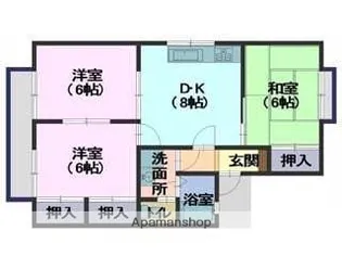 HARMONYⅠ【2階】の間取り