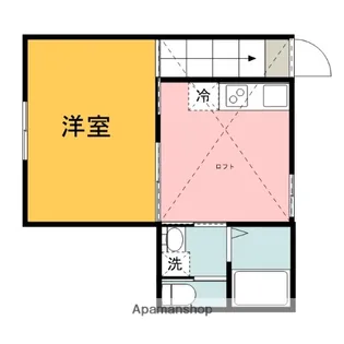 CASA COZY 吉見園【204号室】の間取り