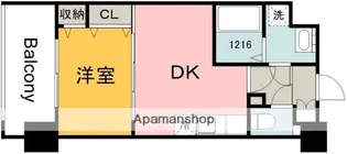 KATAYAMABLDG27【10階】の間取り