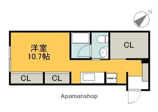 プリマヴェーラ大野中央【2階】の間取り