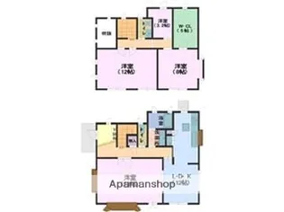広島県廿日市市宮内【一戸建】の間取り