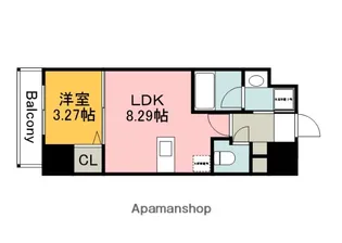 エネピア舟入【5階】の間取り