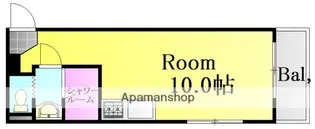 1Rの間取り画像