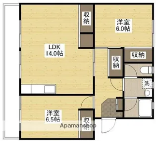 K’SB 海老園 Ⅰ【2階】の間取り