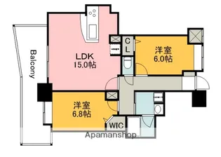 LE AVANTE(ル アヴァンテ)【10階】の間取り