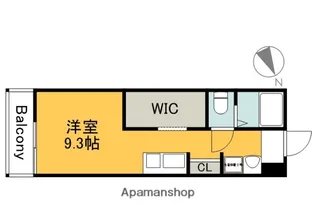 フェリシア梅原【1階】の間取り
