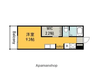 ベルハイム地御前【1階】の間取り
