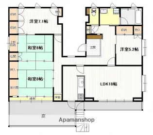 小西ビル【2階】の間取り
