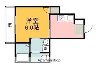 RIDERE井口【1階】の間取り