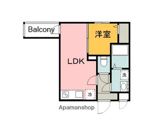 スマイルレジデンス廿日市本町【2階】の間取り