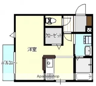 PALAIS広瀬北町【2階】の間取り