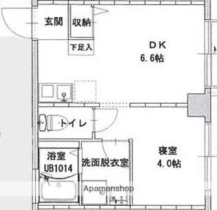 M TERRACE住吉【3階】の間取り