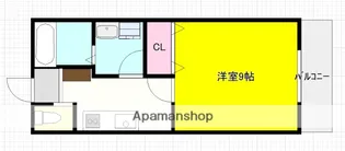 南観音レジデンス【3階】の間取り