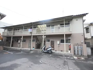 松田アパート【1階】の外観