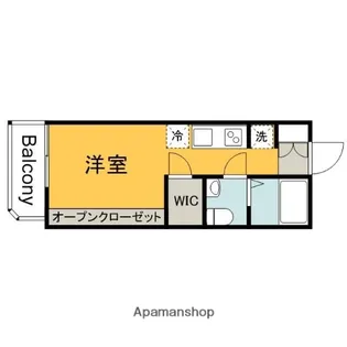 イリス草津東(旧COLLINA草津東)【1階】の間取り