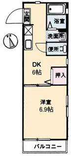 シャルムM【1階】の間取り