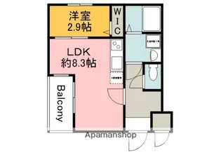 皆賀の杜レジデンス 北館【2階】の間取り